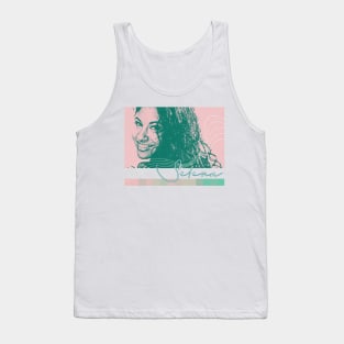 Selena  > > Aesthetic Fan Art Design Tank Top